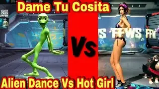 😘Alien dance VS Free Fire VS Dame tu cosita VS Funny alien dance VS Green alien dance VS Dance song💐