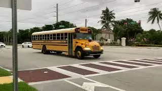 Broward District School Bus Bypass, Lyons Rd & NW 6th Manor, 2014 Blue Bird Vision Propane