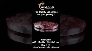 Huanucite cabochon Hu-3A+-0009 #cabochon #cabochonforjewelry #cabochonsupplier #cabochons
