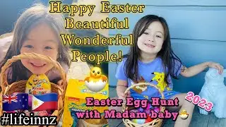 EASTER EGG HUNT 2023 W/ MADAM BABY|| #easteregghunt #easter2023 #familyvlog #lifeinnz