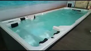 Luxury swim spa