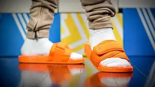 Is Boost Not Comfortable Anymore? | Adidas X Pharrell Boost Slides On Feet Review