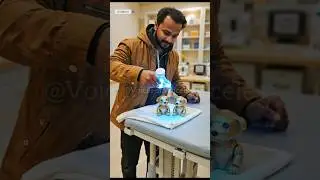Emotional Rescue of an Injured Golden Robot | Heart Touching Story #rescue #emotionalrescue #story