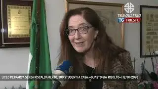 LICEO PETRARCA SENZA RISCALDAMENTO, 300 STUDENTI A CASA: «GUASTO GIA' RISOLTO» | 12/01/2026