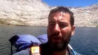 Guitar lake before Mt. Whitney.