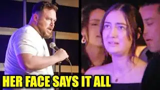 Woman Shuts Down MAGA Comedian Without Speaking, Sparks On-Stage Meltdown