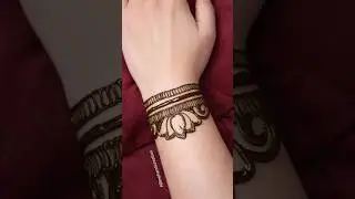 Simple and easy back hand mehandi design l Mehandi 2026 design l Stylish mehandi design for back ...