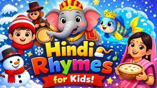 Winter Rhyme ❄️ | Kaalu Madari Aaya 🤹 | Haathi Raja 🐘 | Machli Jal Ki Rani 🐟 | Maa Ne Meethi Kheer |