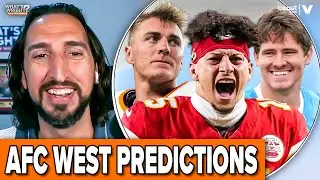 Nick Wright's AFC West Predictions: Chiefs DOMINATION, Broncos OVERRATED, Raiders & Chargers THREAT?