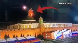 Two drones targeted the Kremlin residence of Russian President Vladimir Putin