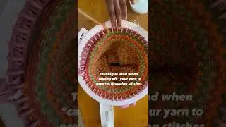 Sentro &ldquo;Cast Off&rdquo; Technique