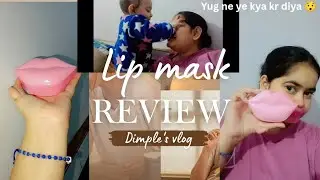 Lip mask ka esa result 😱 or yug ki masti 👀