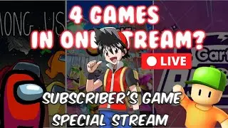 Sunday Is Back!! Back With Subscriber's Sunday Special Game Stream!!