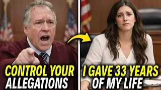 Judge SHUTS DOWN Emotional Wife as Shocking Accusations EXPLODE in Courtroom Drama