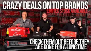 БЕЗУМНЫЕ ПРЕДЛОЖЕНИЯ на ТОПОВЫЕ бренды: Milwaukee Tools, Astro Nano и ДРУГИЕ...