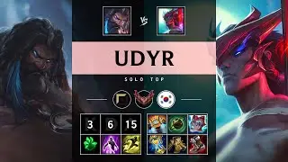 Udyr Top vs Yone - KR Grandmaster Patch 25.17