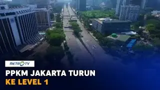 PPKM Jakarta Turun ke Level 1