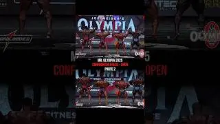 Confronto Open Bodybuilding nas finais do Mr. Olympia 2025! #mrolympia #bodybuilding #fisiculturismo