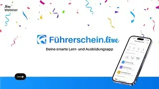 .live Webinar #14: Die neue Fahrschüler-Lernapp „Führerschein.live“📲 - Fahrschule.live