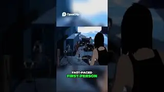 Futuristic Parkour in a Cyberpunk City