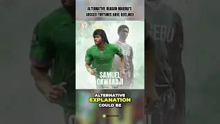 A possible Reason for the Decline in Nigeria's soccer fortunes outside the obvious