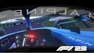 2023 Dutch Grand Prix Gasly's Alpine Podium VISOR CAM