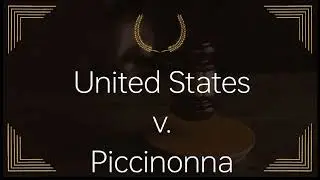 U.S. v. Piccinonna (1981)