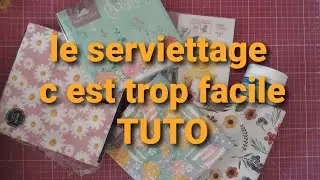 serviettage facile