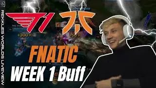 T1 VS FNC WORLDS GROUPS W1