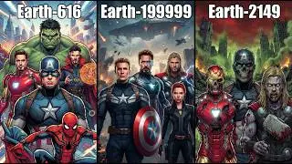 Every Marvel Universe EXPLAINED In Detail