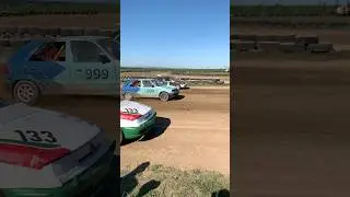 Kl&aacute;ra Cup Start #cars #car #skoda #skodacup #cross #autocross #skodafelicia