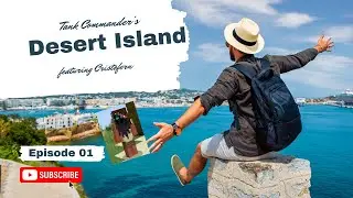 Tank Commander's Desert Island Adventure: Meeting Cristofern the Fern! Minecraft Skin Solo Madness!
