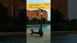 tLight MAX 2 in action! Turn signal lights for Ninebot MAX G30