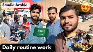 Daily Routine Work😍life in saudia Arabia 🇸🇦 
