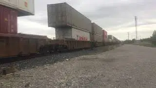 Canadian Pacific 8928 Leads CP 119 Intermodal @ Beddington North - Calgary AB
