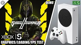 Ghostrunner 2: Demo - Xbox Series S Gameplay + FPS Test