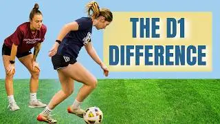 Training With a D1 Defender | How Top College Players Train to Improve THEIR Game