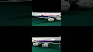 Expensive in the future? 1/400 Scale Model Airplane 2022 NCA Boeing 747-8F JA17KZ #Shorts
