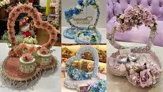DIY Engagement Tray for Him & Her 💑 | Elegant Tray for Your Own Wedding! #wedding #crafts #trending