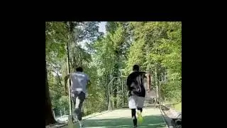 Luka Doncic and Zoran Dragic (Slovenian NBA players) running!!! | Luka Magic