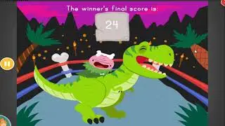 Dino Crunch: 3D Shapes online games