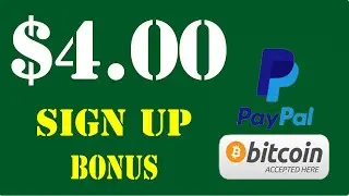 Legit Way To Make Money Online 2020 | $4.00 Sign Up Bonus