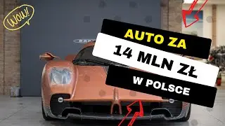 Pagani Utopia w Polsce! Symulator za 100 tysięcy złoty 😱 | motoNEWSY #8