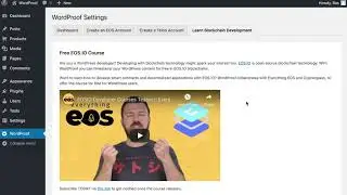 WordProof Settings Walkthrough