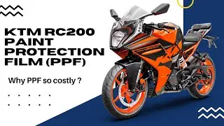 KTM RC 200 Paint Protection Film (PPF) | 2021 model | The Bling Detailing Studio