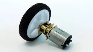 Mini Wheel for N20 Gear Motor #Robotics #N20Motor #DIYProjects