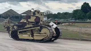Tank fest 2025 Pre Tank fest Renault FT Weald Foundation manoeuvres