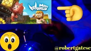 LIVE NOW (English): RobertGatesC Mini World: Block Art - Talk and Game Stream