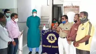 LIONS CLUB SOLAPUR CENTRAL DOCTORS DAY CELEBRATION