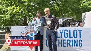Entrevistando a Pol&iacute;glotas en el Polyglot Gathering 2025
